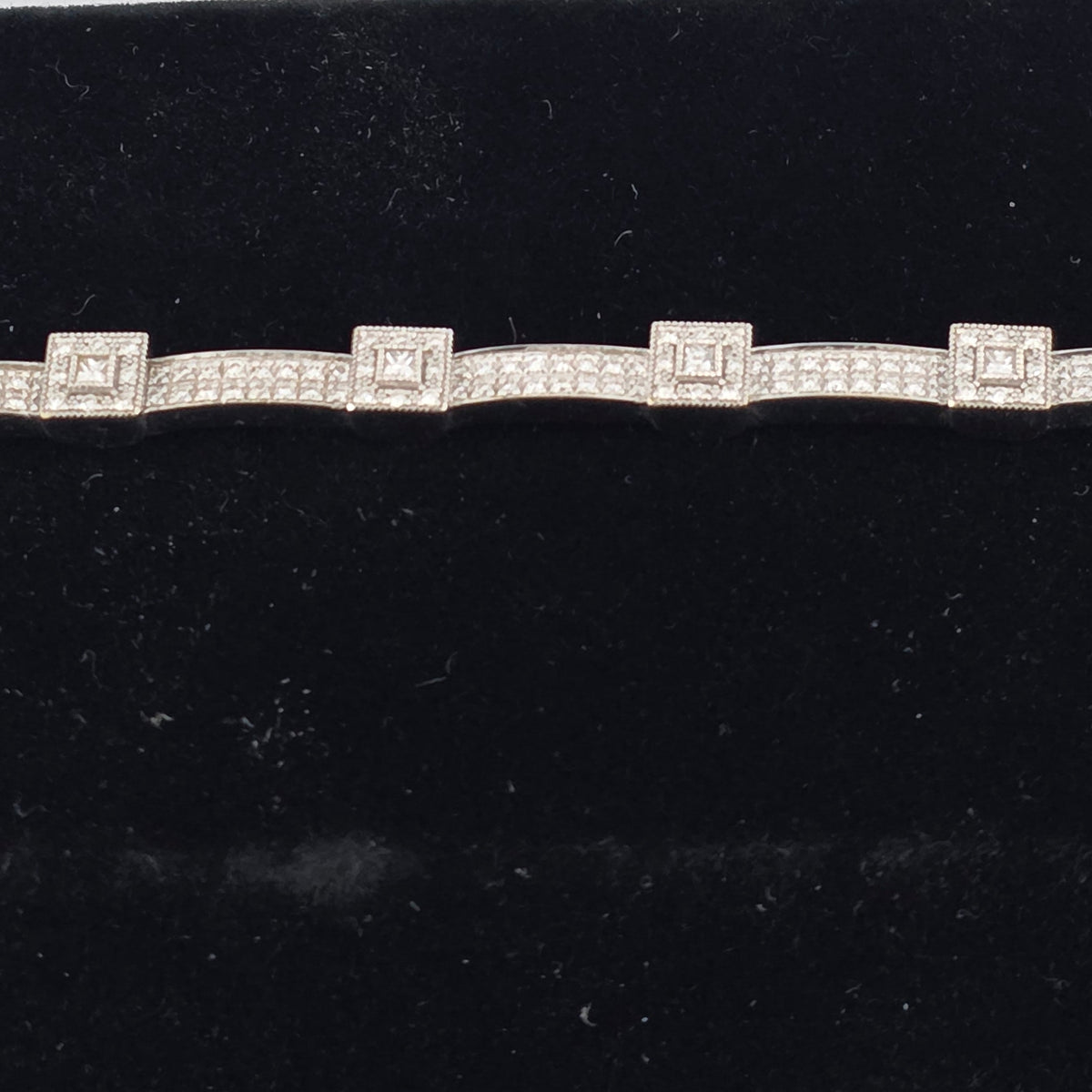 Diamond Square Bracelet