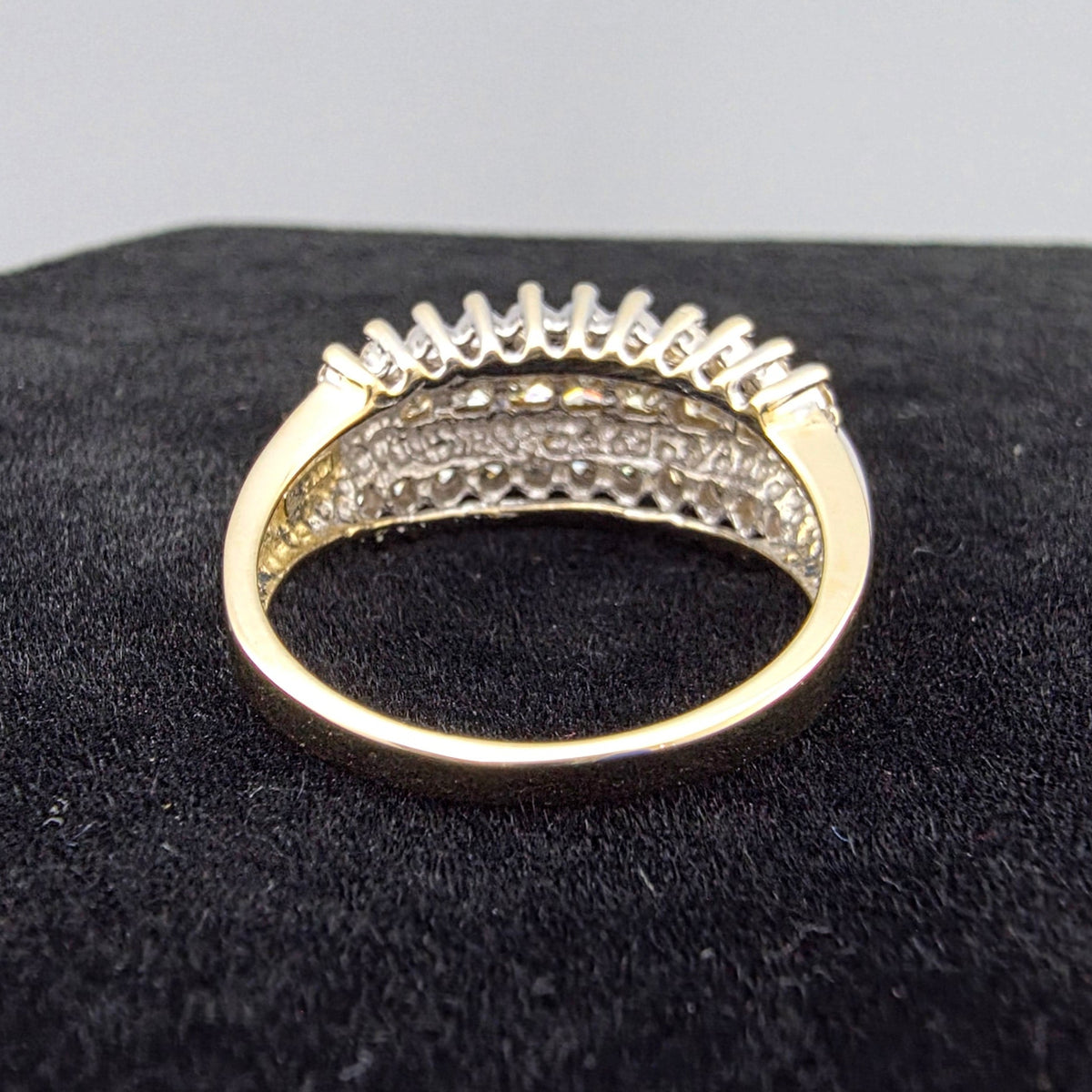 Two Tone Diamond Ring