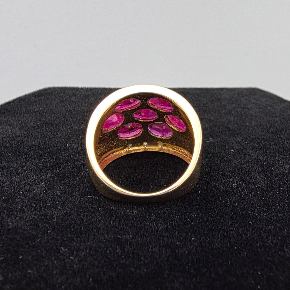 Yellow Gold Ruby Ring