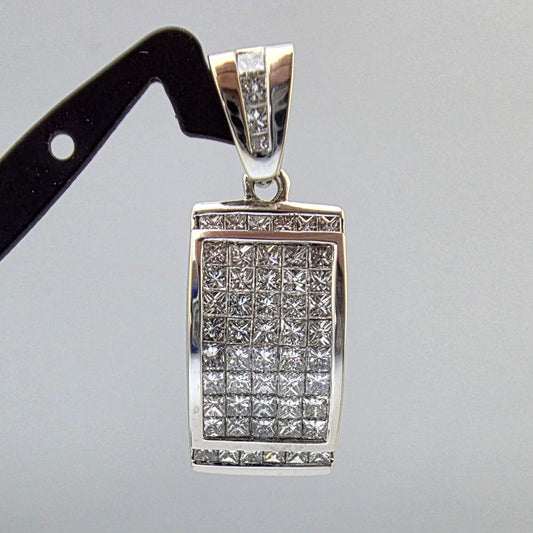 White Gold Diamond Pendant