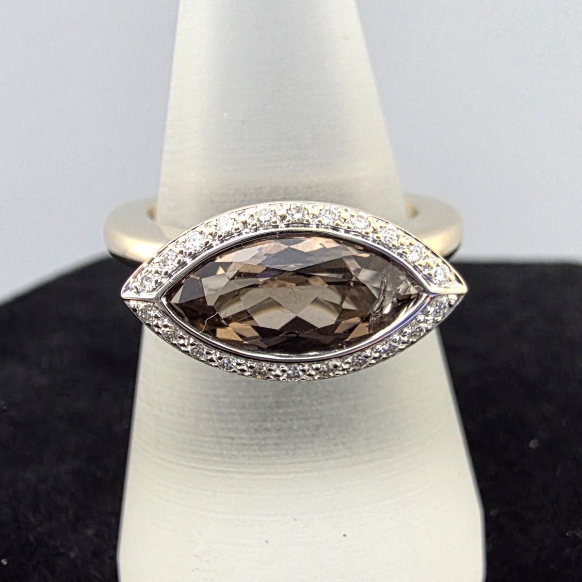 Smokey Topaz Ring