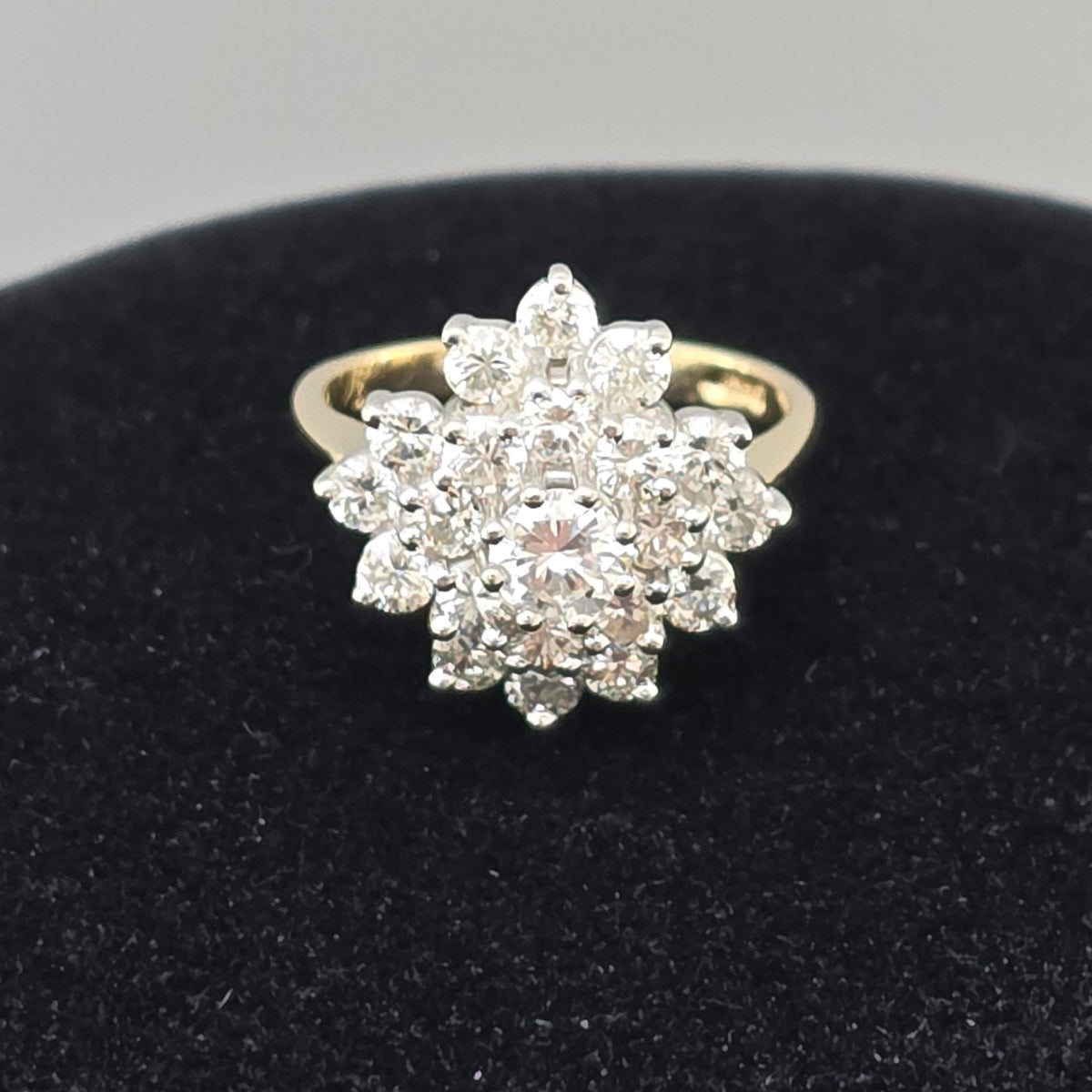 Two Tone Cluster Ring